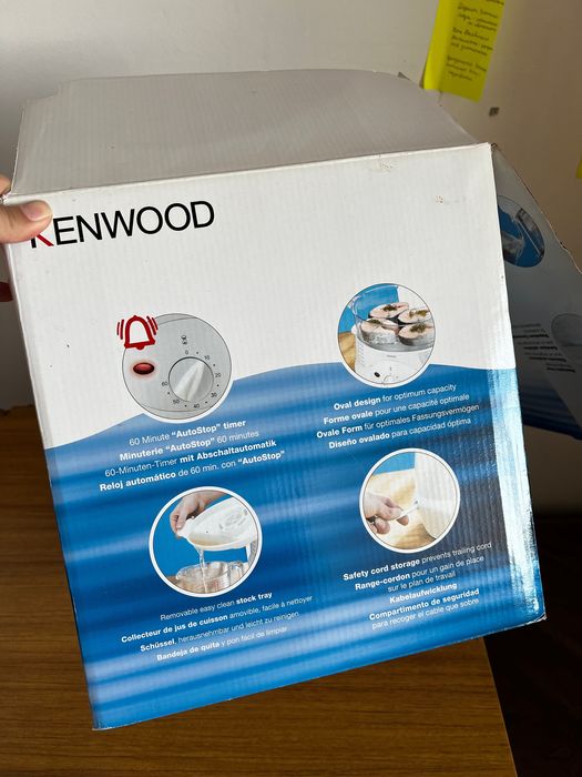 Пароварка kenwood