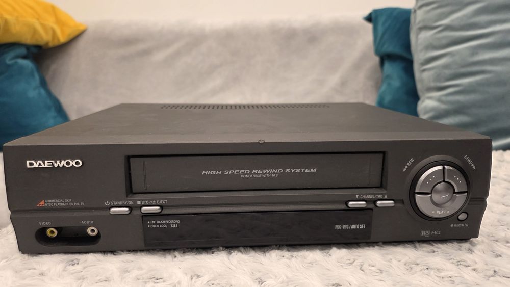 Videorecorder VHS Daewoo Model T262 (T5) – Made in Korea