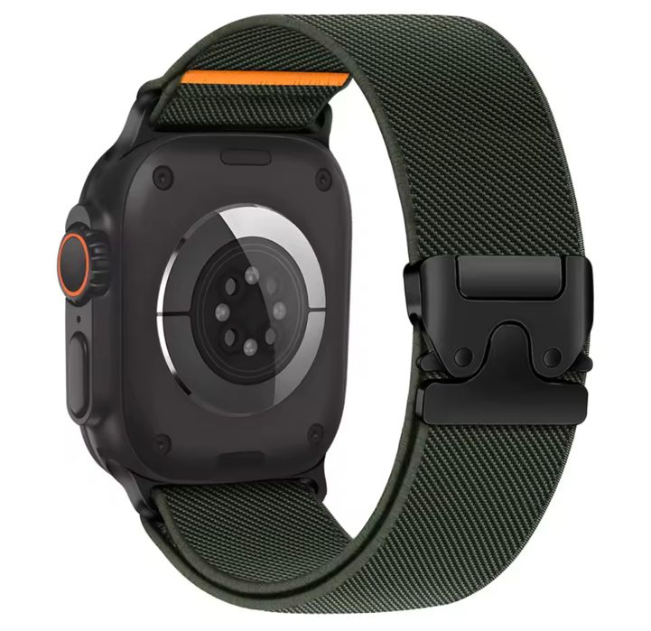 Curea Textil Buklet Compatibila Ceas Apple Watch Iphone Husa Folie