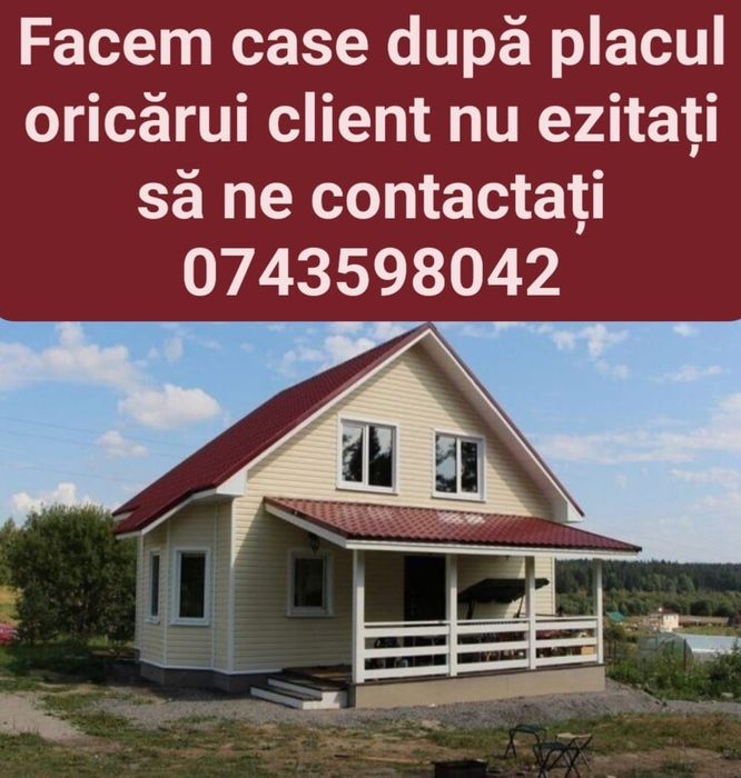 Case pe structura metalica