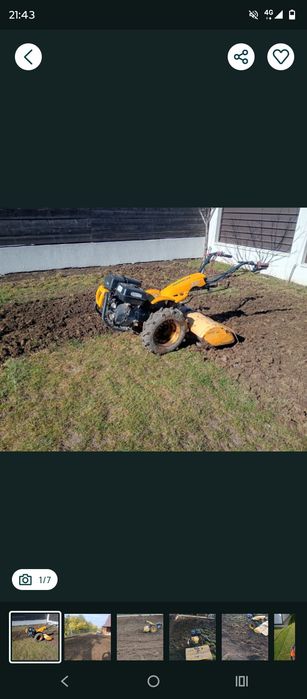 Închiriez  cositoare scarificator gazon motocultor