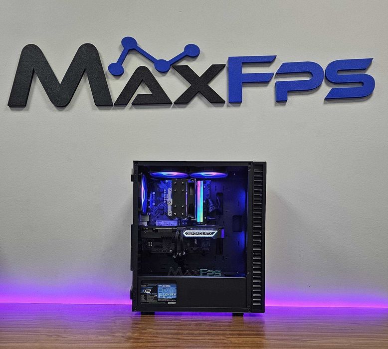 НОВО! RTX 5070, Ryzen 7 7800X3D, 32GB DDR5 Геймърски компютър