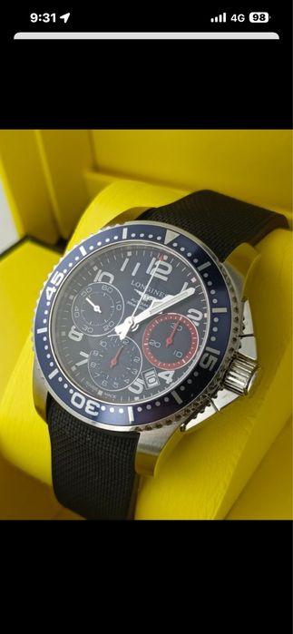 Longines  HydroConquest  automatic chronograph