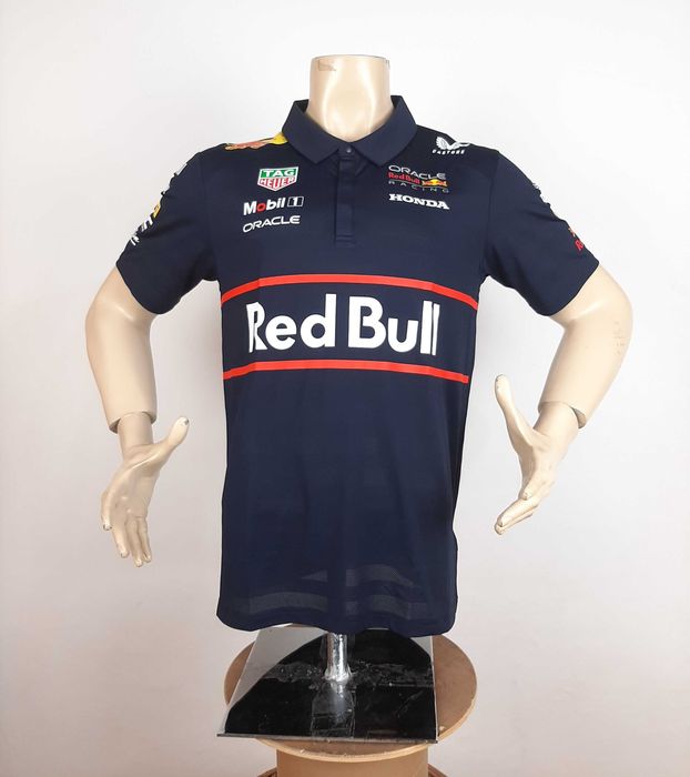 Red Bull Racing F1 Team Polo Shirt - Оригинална мъжка тениска с яка