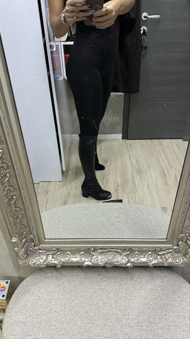 Ботуши от изкуствена кожа, 36 р-р