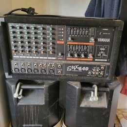 Vand statie Yamaha si doua boxe