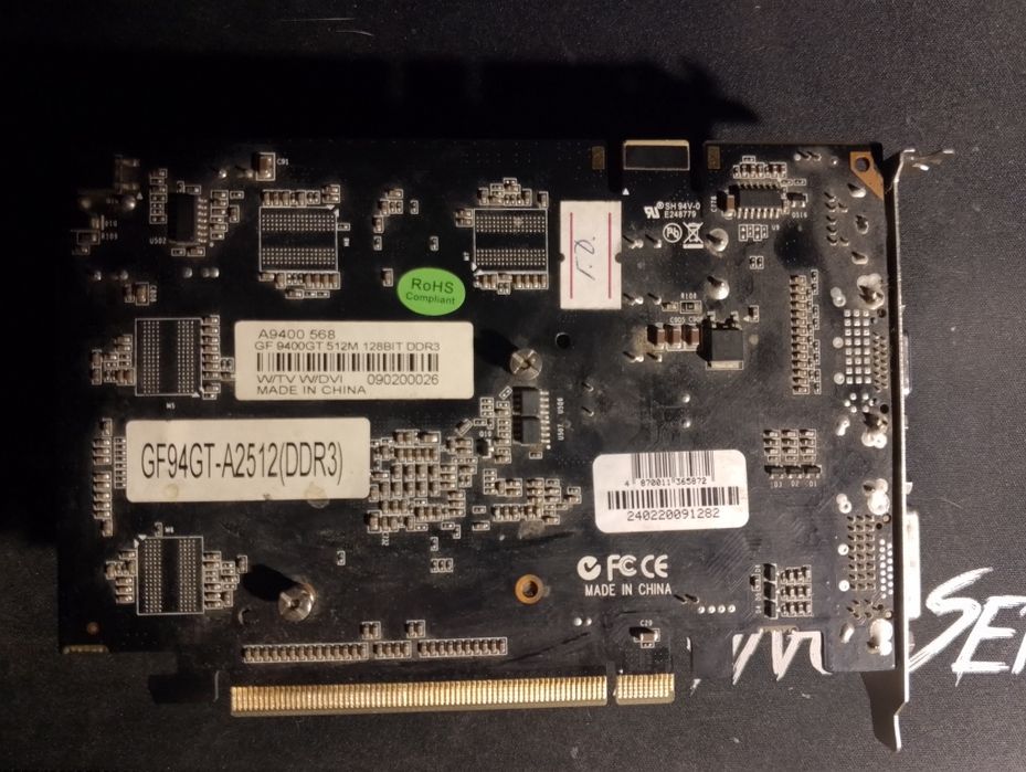 Продажа gf 9400gt