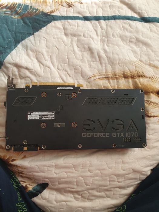 Placa video evga GeForce gtx 1070 8gb,în  stare foarte bună