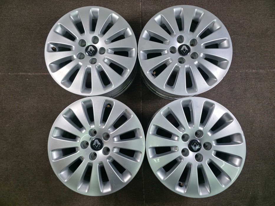 4 Jante Aliaj 5x108 16'' OEM Mercedes Citan W415 / Renault Kangoo 6.5J ET 44 + Senzori Presiune OEM !