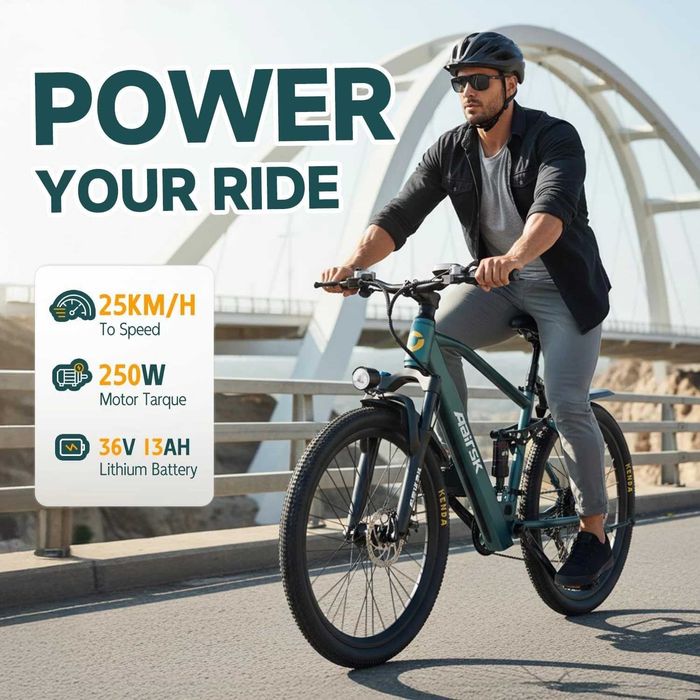 Електрическо колело Чисто ново E-Bike, 21 Speed 36V 13Ah Battery