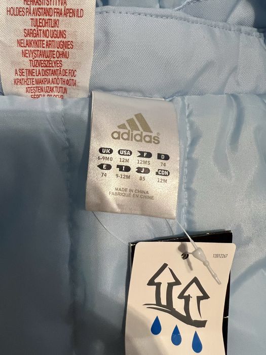 Есенно непромокаемо яке Adidas 9-12м