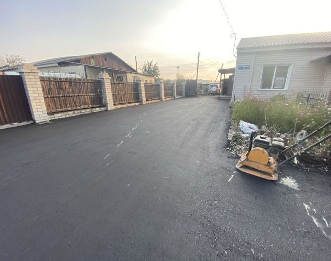 Асфальт частных домов не дорого