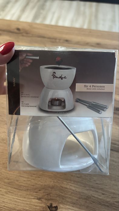 Set fondue ceramica - 4 persoane