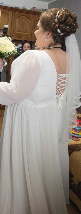Rochie de mireasa SH marime mare ajustabila