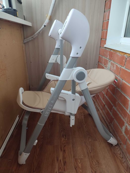 Электрокачели стульчик для кормления 2в1