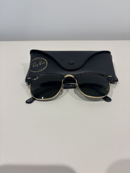 Ray-Ban Clubmaster RB3016 – Ochelari de Soare Vintage (Second Hand)