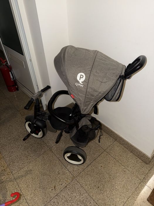 Tricicleta pliabila QPlay Gri