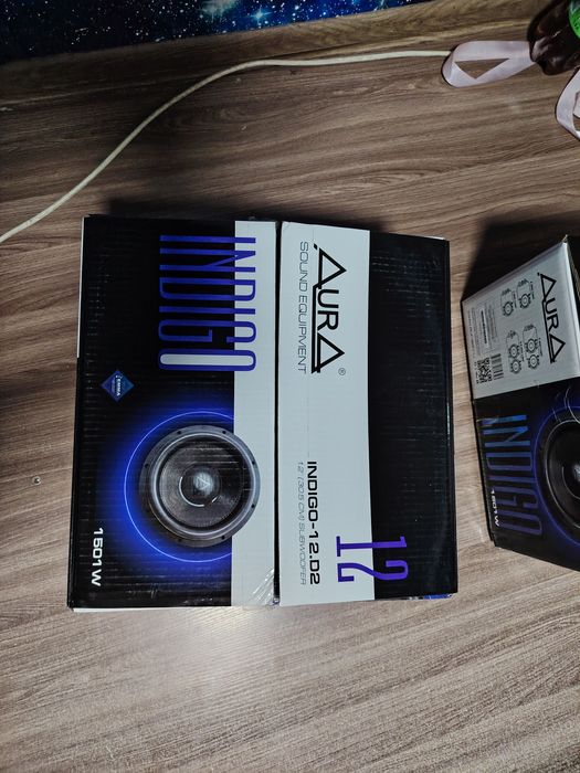 Сабвуферы аура индиго 12. D2