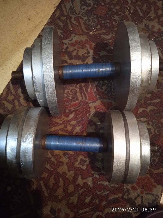 Продам разборные гантели