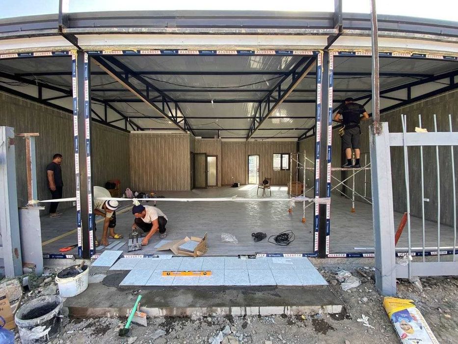 Сэндвич-панель ишлаб чикарувчидан 'Universal stroy'. Sendvich panel.