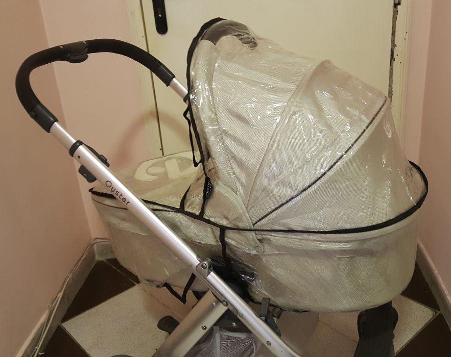 3в1 Бебешка количка Oyster + аксесоари, пълен комплект