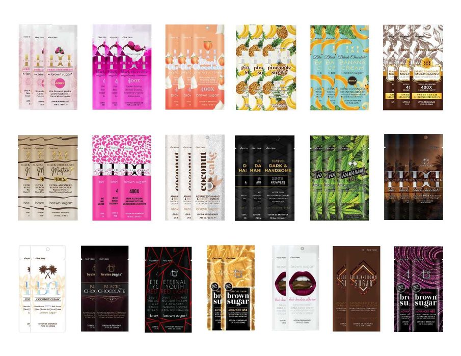 Козметика за солариум Brown Sugar, Tan Inc, 100 видове, на склад