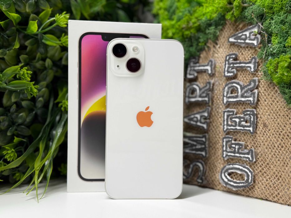 iPhone 14 128GB 100% Батерия White Гаранция