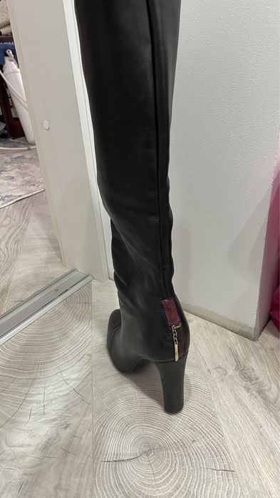 Пролюдам Кожаные сапоги