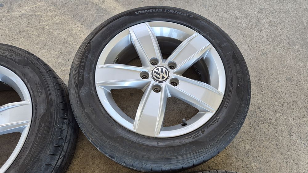 Оригинални джанти 16цола 5х112 6.5j ET42 с летни гуми Hankook