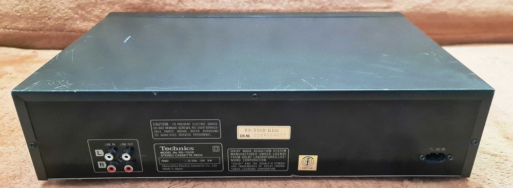 Technics RS-T60R deck vitange