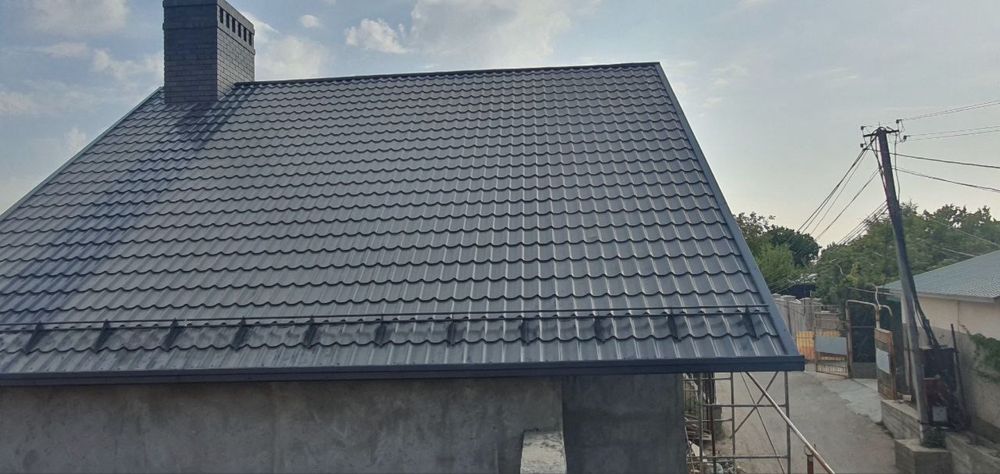 Монтаж мягкая кровля