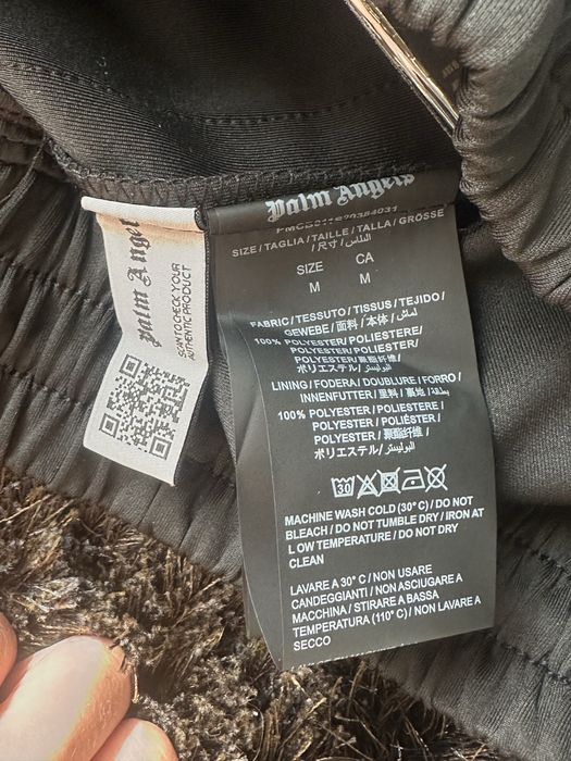 Pantaloni Palm Angels Negri