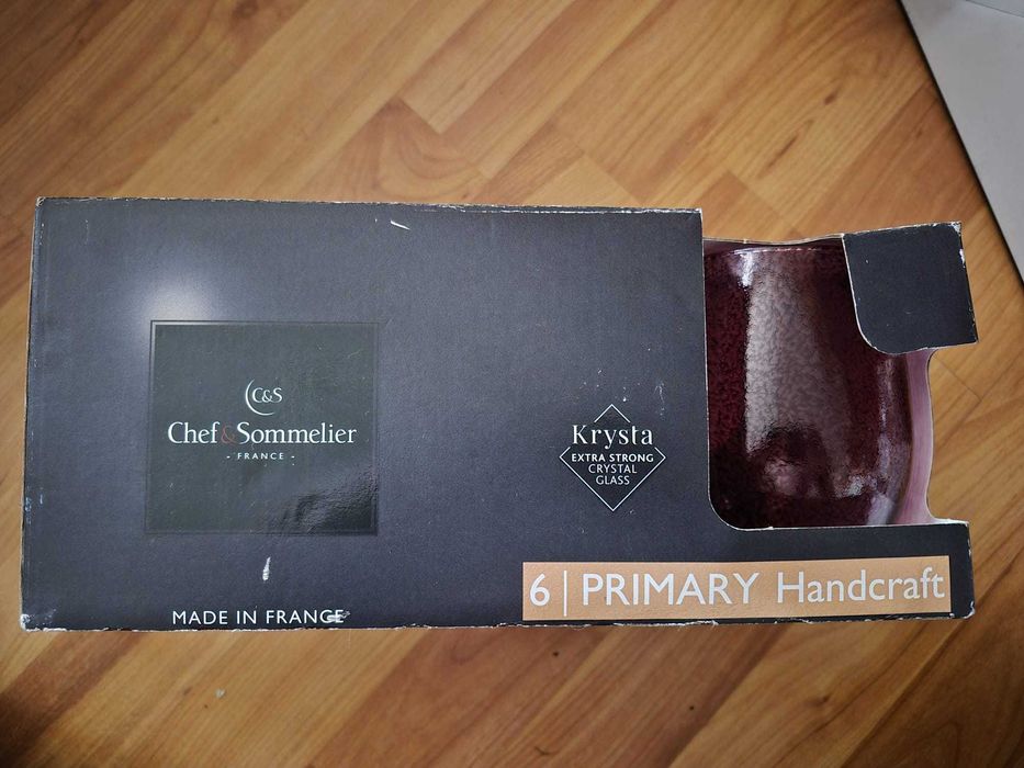 Set de 6 pahare Chef & Sommelier – “Primary Handcraft”