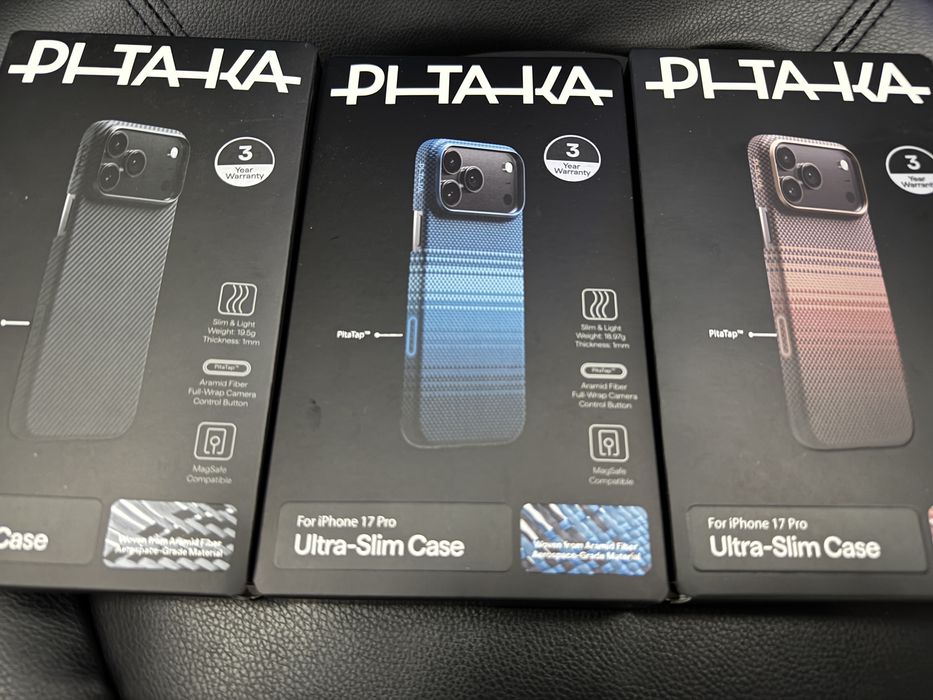 Оригинальные Pitaka чехлы на 17pro/pro max в наличии