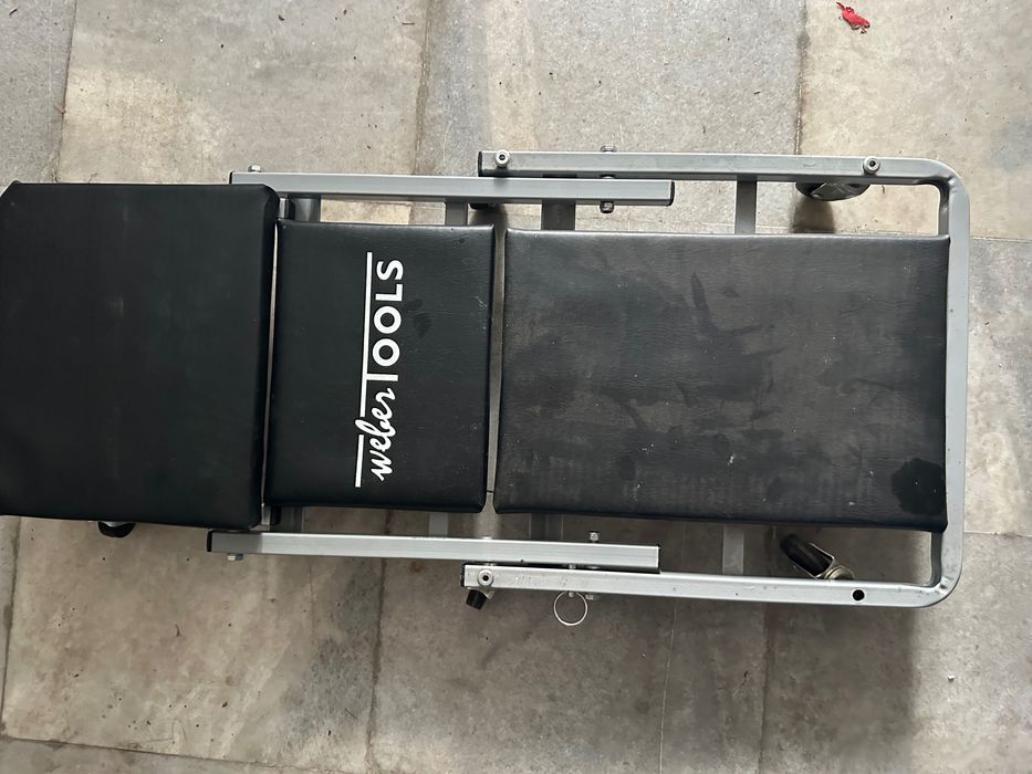 Маханична количка /стол за работилница/2в1