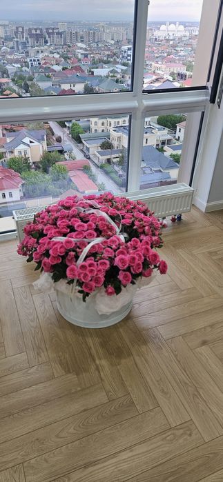 Букет цветы большие