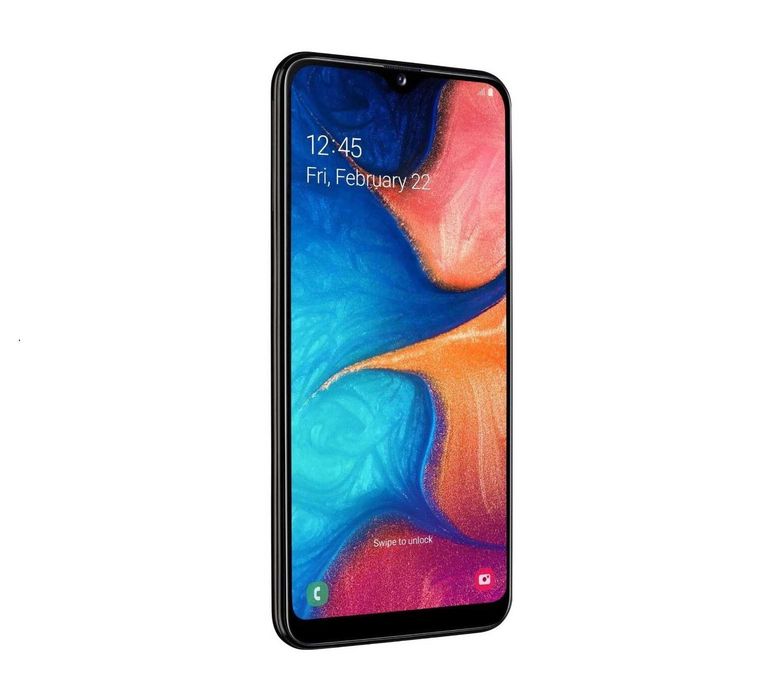telefon Samsung Galaxy A20e funcțional 3GB 32GB, rețea 4G, USB-C negru