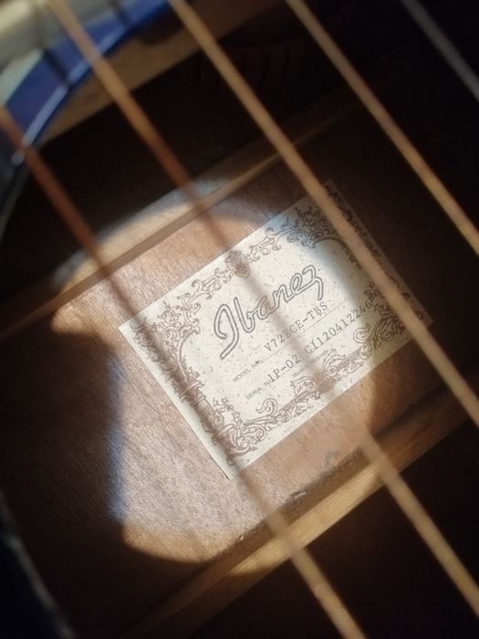 Chitara ibanez  albastru