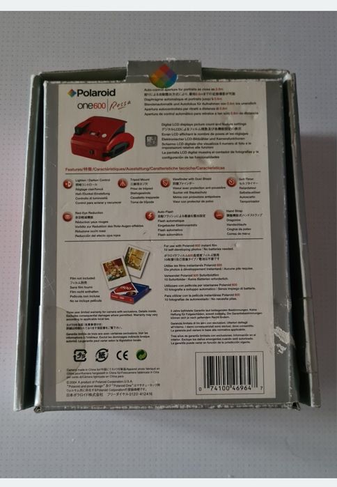 Polaroid One600 Rossa One 600 Film Instant Camera Foto Aparat