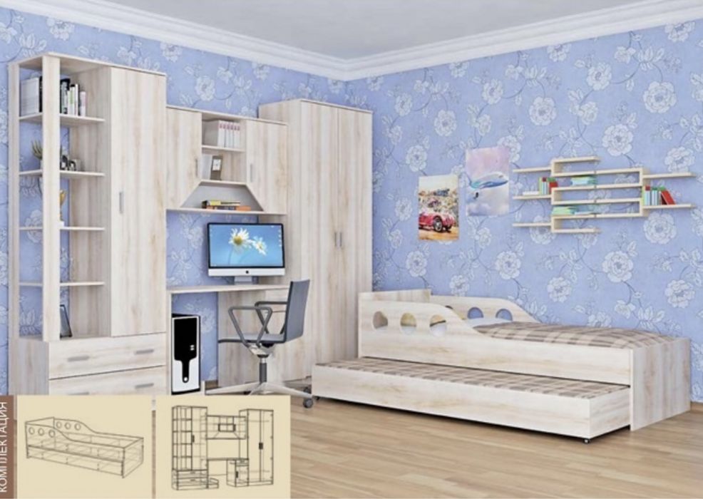 Детский мебельный гарнитур