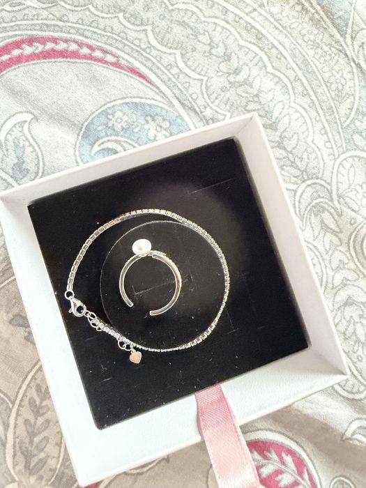 Set Pandora original inel + brățară