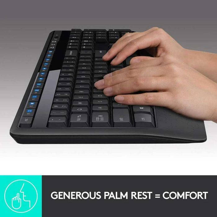 Logitech MK345 Comfort — комплект клавиатура и мышь. Есть доставка