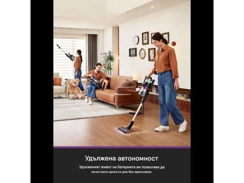 Вертикална Безкабелна Прахосмукачка EUREKA Stylus Elite NEC490, 24 000 Pa