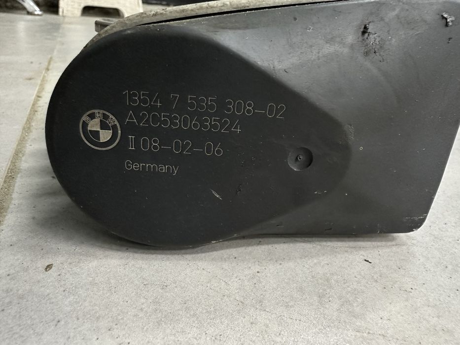 Дроссельная заслонка на bmw