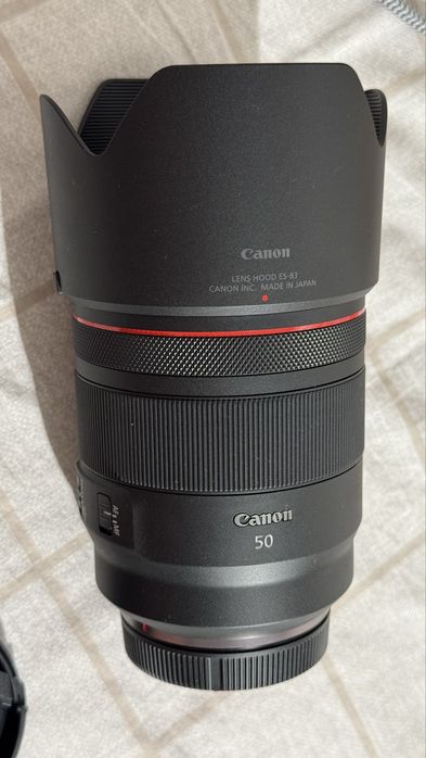 Новый обьектив CANON RF 50 1.2