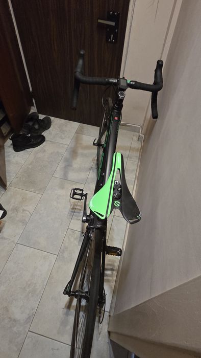 Cube Attain 2018 шосеен велосипед 53см + Van Rysel компютър+аксесоари