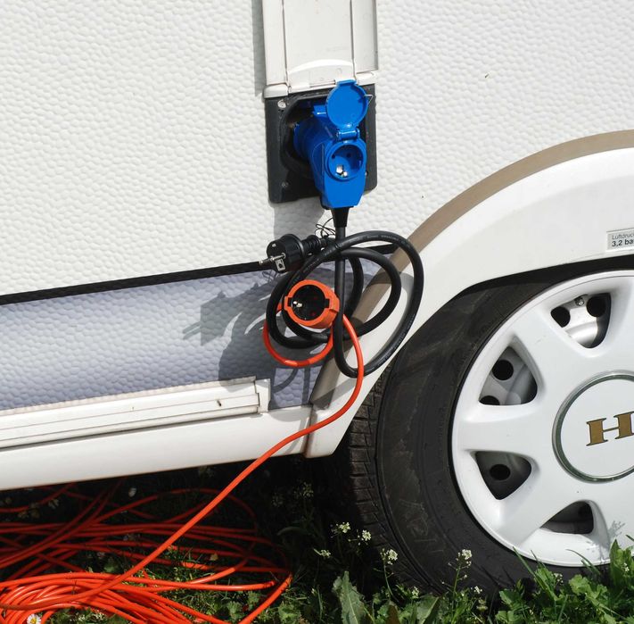 220V-250V Захранващ Щепсел Кабел За Каравана Кемпер Конектор Адаптер