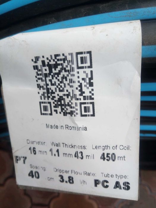 Furtun de gradina cu picurare