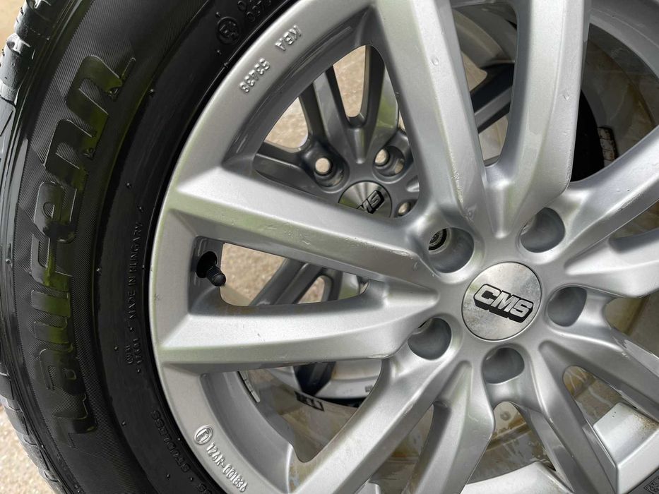 Jante aliaj R17 5x112 Audi Vw Skoda Seat anvelope de iarna 215 60 R17
