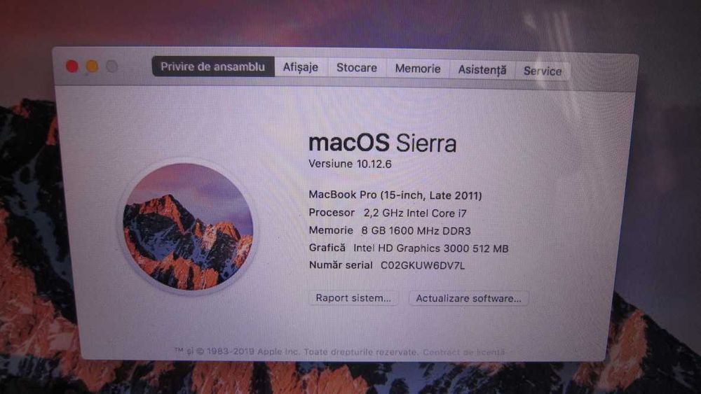 Laptop  I7 , MacBOOK PRO 15", 2011